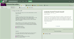 Desktop Screenshot of convexis-fans-unite.deviantart.com