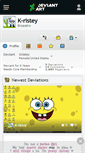 Mobile Screenshot of k-ristey.deviantart.com