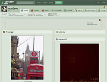 Tablet Screenshot of mdcdeve.deviantart.com