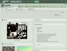 Tablet Screenshot of nookian.deviantart.com