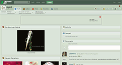 Desktop Screenshot of myn3.deviantart.com