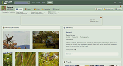 Desktop Screenshot of peterk.deviantart.com