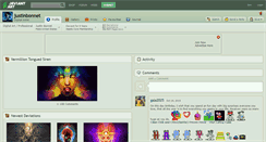 Desktop Screenshot of justinbonnet.deviantart.com