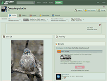 Tablet Screenshot of drezdany-stocks.deviantart.com