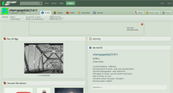 Desktop Screenshot of cherrypopsicle21411.deviantart.com