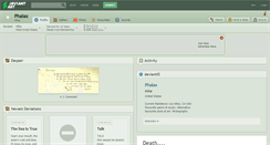 Desktop Screenshot of phalax.deviantart.com