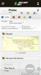 Mobile Screenshot of phalax.deviantart.com