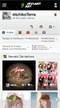 Mobile Screenshot of michikoterra.deviantart.com