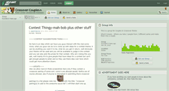 Desktop Screenshot of crossover-couples.deviantart.com