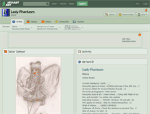 Tablet Screenshot of lady-phantasm.deviantart.com