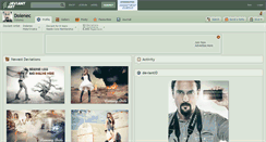 Desktop Screenshot of dolenec.deviantart.com