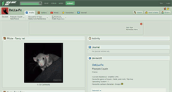 Desktop Screenshot of della-fx.deviantart.com