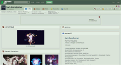 Desktop Screenshot of hari-thereborner.deviantart.com