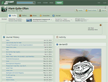 Tablet Screenshot of i-rant-quite-often.deviantart.com
