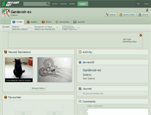 Tablet Screenshot of gardevoir-ex.deviantart.com
