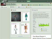 Tablet Screenshot of evil-on-the-go.deviantart.com