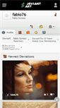 Mobile Screenshot of fabio76.deviantart.com