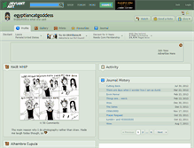 Tablet Screenshot of egyptiancatgoddess.deviantart.com