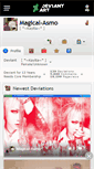 Mobile Screenshot of magical-asmo.deviantart.com