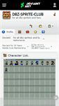 Mobile Screenshot of dbz-sprite-club.deviantart.com