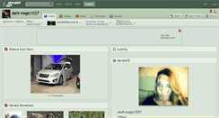 Desktop Screenshot of dark-magic1027.deviantart.com