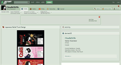 Desktop Screenshot of cloudiestrife.deviantart.com