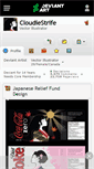 Mobile Screenshot of cloudiestrife.deviantart.com