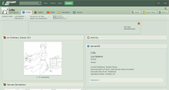 Desktop Screenshot of lrbc.deviantart.com