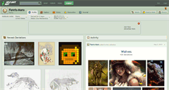 Desktop Screenshot of fenris-moro.deviantart.com