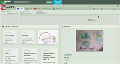 Desktop Screenshot of angelpik.deviantart.com