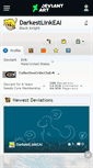Mobile Screenshot of darkestlinkeai.deviantart.com