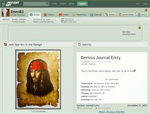 Tablet Screenshot of emmi83.deviantart.com