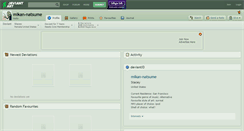Desktop Screenshot of mikan-natsume.deviantart.com