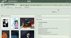 Desktop Screenshot of lionseatdumplings.deviantart.com
