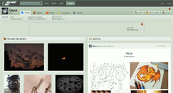 Desktop Screenshot of gayus.deviantart.com
