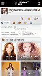 Mobile Screenshot of foryouintheunderworl.deviantart.com