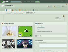 Tablet Screenshot of oooadaooo.deviantart.com