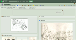 Desktop Screenshot of dshwshr55.deviantart.com