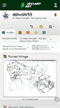 Mobile Screenshot of dshwshr55.deviantart.com