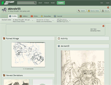 Tablet Screenshot of dshwshr55.deviantart.com