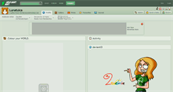 Desktop Screenshot of lunatuica.deviantart.com