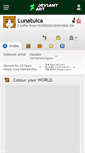 Mobile Screenshot of lunatuica.deviantart.com