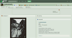 Desktop Screenshot of crystal-phoenix.deviantart.com