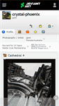 Mobile Screenshot of crystal-phoenix.deviantart.com