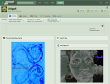 Tablet Screenshot of giligadi.deviantart.com