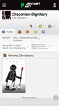 Mobile Screenshot of draconian-dignitary.deviantart.com