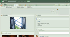 Desktop Screenshot of kadin.deviantart.com