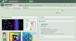 Desktop Screenshot of jaylein-skyler.deviantart.com