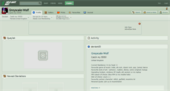Desktop Screenshot of greyscale-wolf.deviantart.com