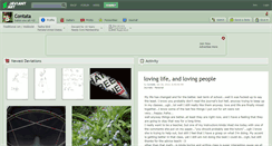 Desktop Screenshot of contata.deviantart.com